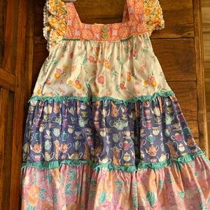 Wild Flowers Spring Summer Boutique Dress Little Girls